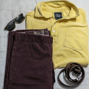 NWT Black Brown 1826 Burgundy Pants